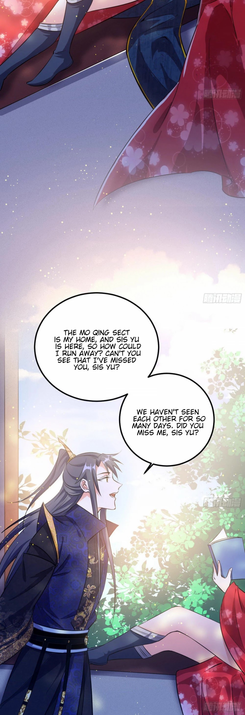 I'm an Evil God Chapter 86 page 4 - Chapter 86: The Startling Rainbow Escape And The Wordless Scripture