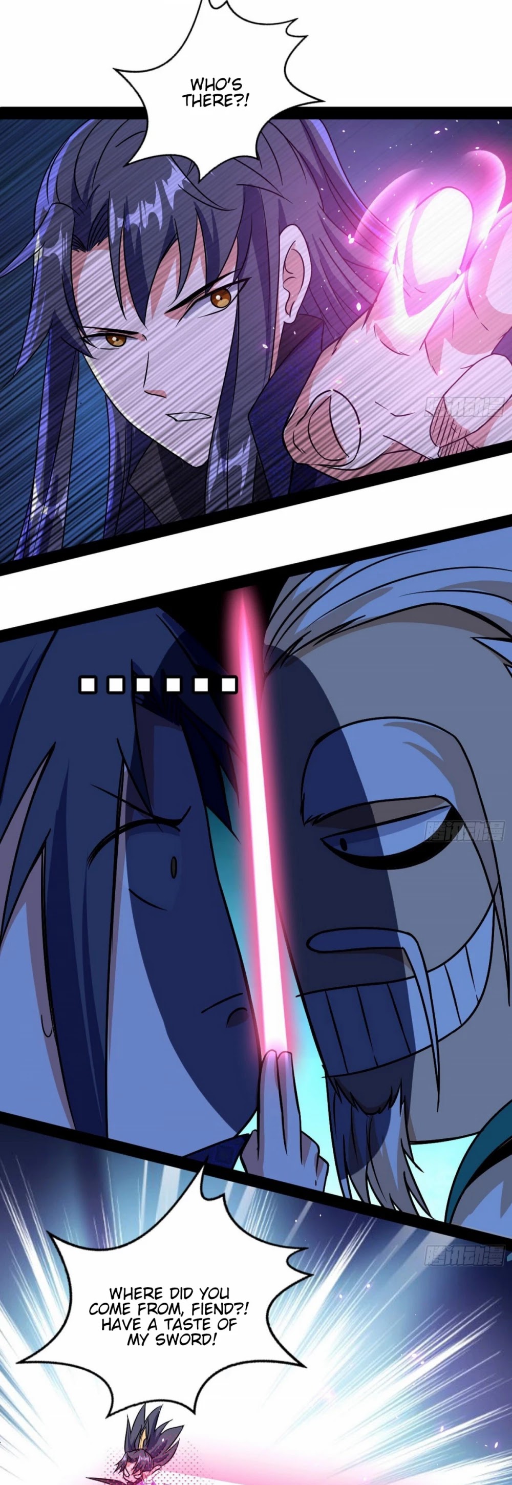 I'm an Evil God Chapter 86 page 41 - Chapter 86: The Startling Rainbow Escape And The Wordless Scripture
