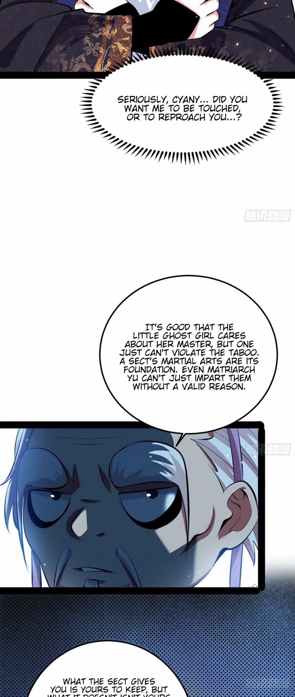 I'm an Evil God Chapter 86 page 47 - Chapter 86: The Startling Rainbow Escape And The Wordless Scripture