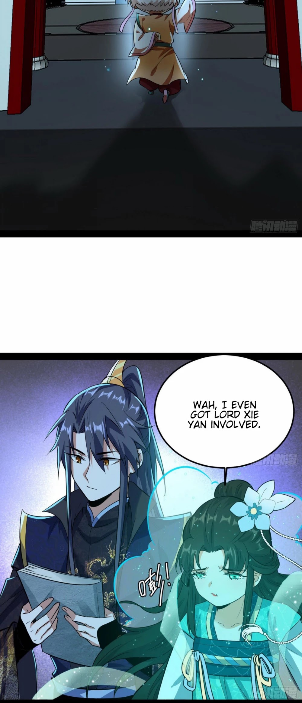 I'm an Evil God Chapter 86 page 52 - Chapter 86: The Startling Rainbow Escape And The Wordless Scripture