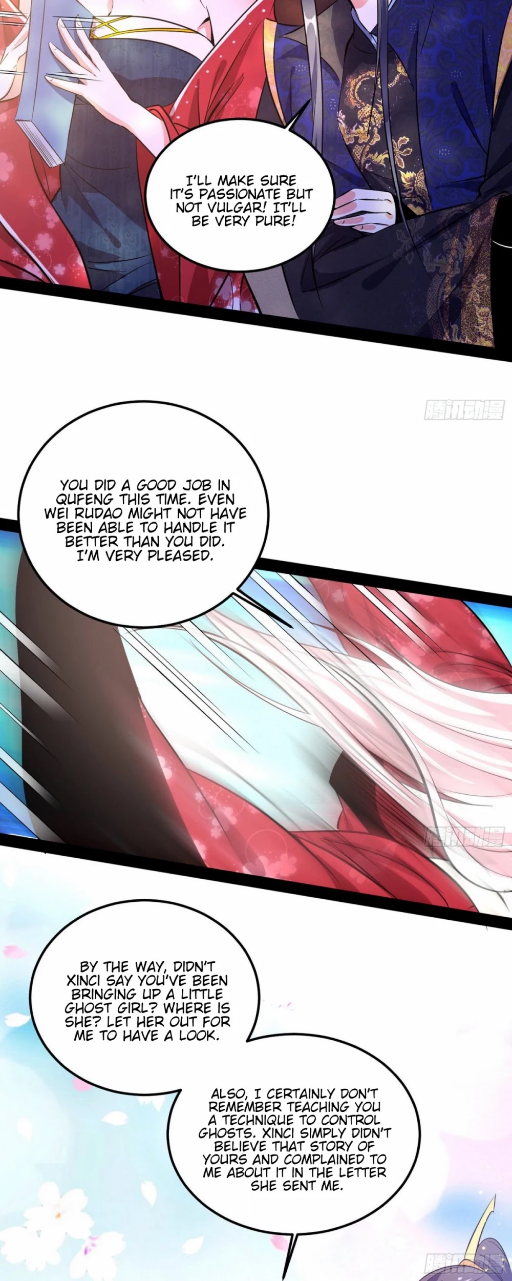 I'm an Evil God Chapter 86 page 6 - Chapter 86: The Startling Rainbow Escape And The Wordless Scripture