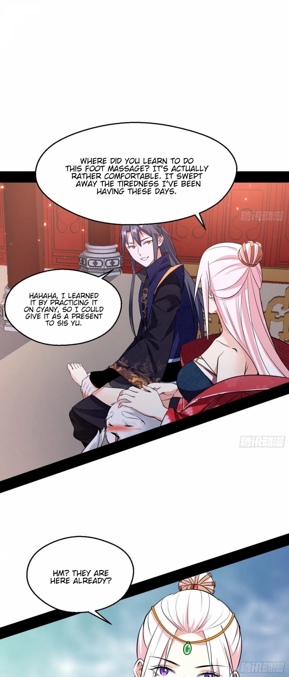 I'm an Evil God Chapter 87 page 9 - Chapter 87: An Unexpected Visitor
