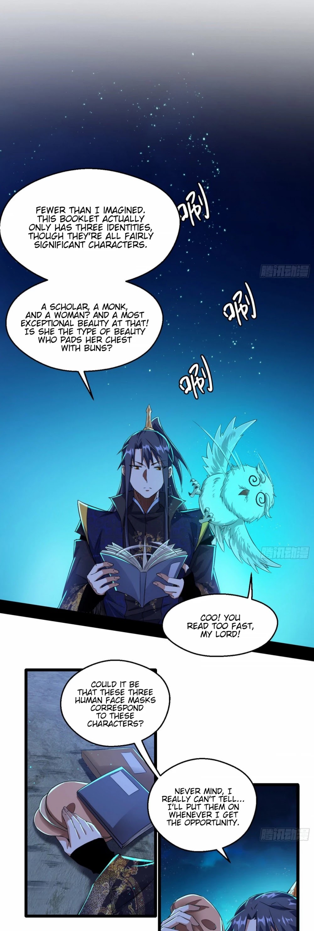I'm an Evil God Chapter 92 page 11 - Chapter 92: Palming Off A Substitute For The Real Thing