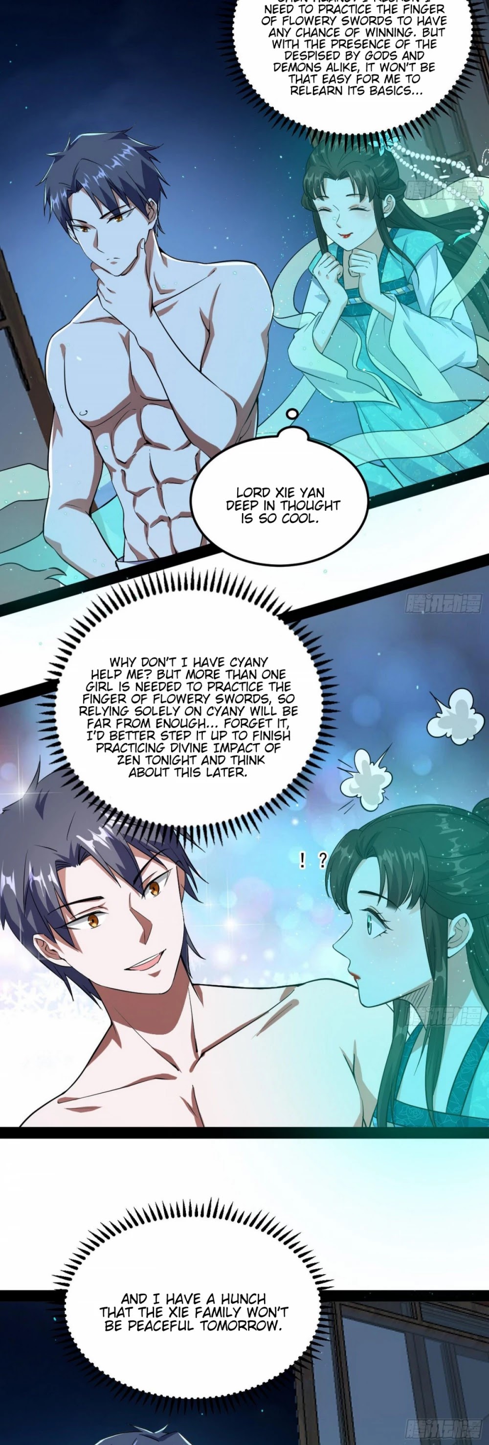 I'm an Evil God Chapter 95 page 28 - Chapter 95: The Pros And Cons Of The Despised By Gods And Demons Alike