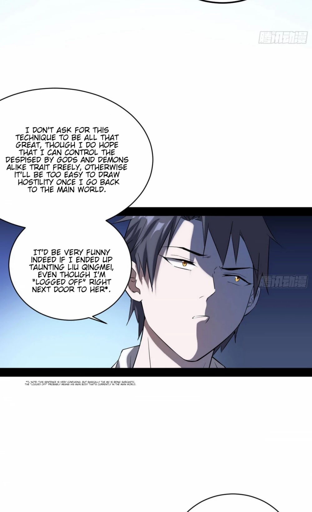 I'm an Evil God Chapter 95 page 38 - Chapter 95: The Pros And Cons Of The Despised By Gods And Demons Alike