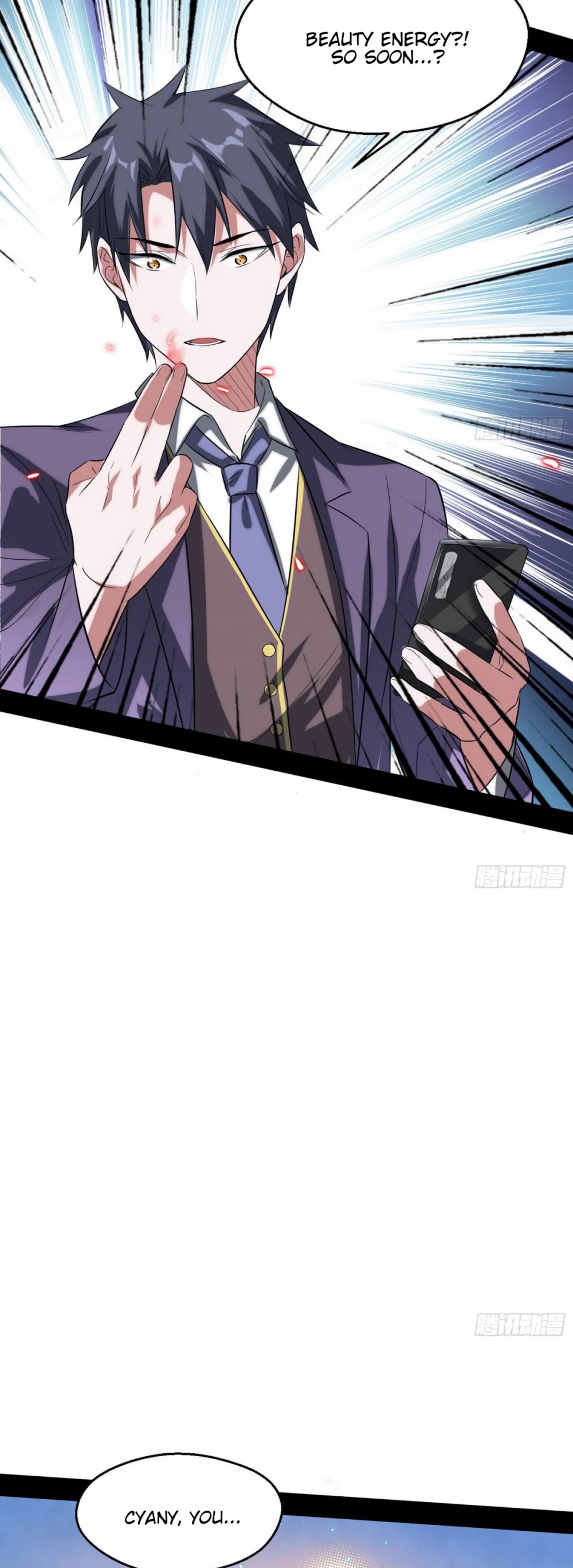 I'm an Evil God Chapter 97 page 11 - Chapter 97: Flirting With Cyany
