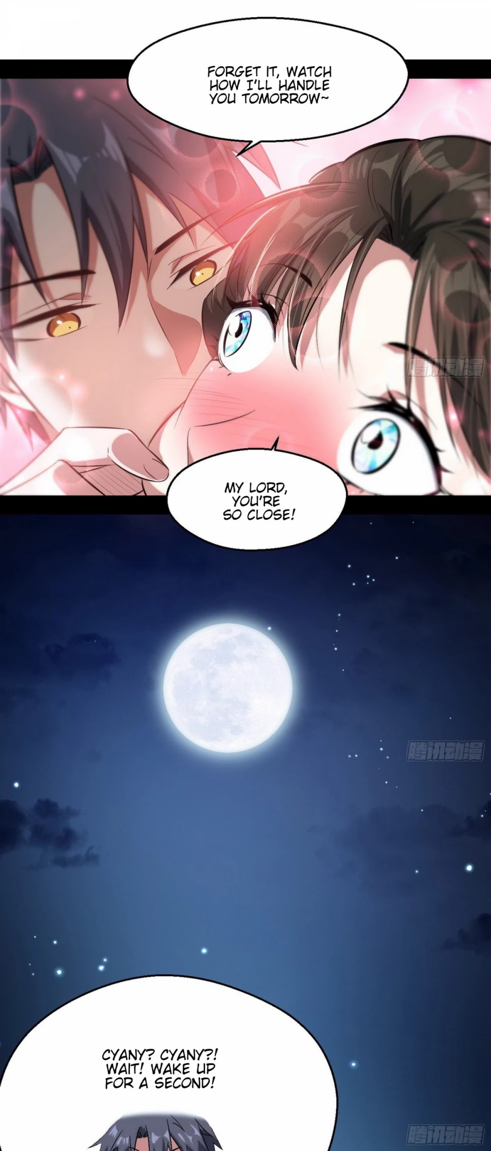 I'm an Evil God Chapter 97 page 13 - Chapter 97: Flirting With Cyany