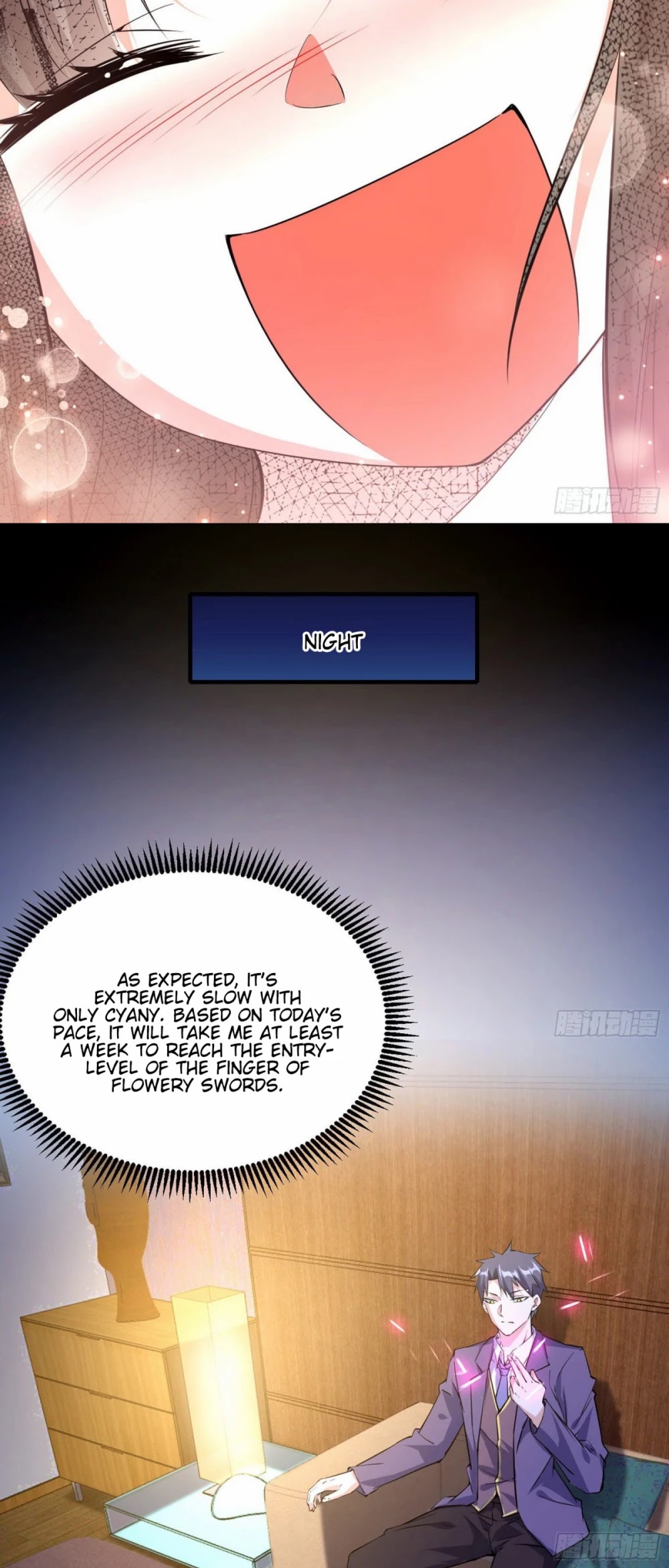 I'm an Evil God Chapter 97 page 18 - Chapter 97: Flirting With Cyany