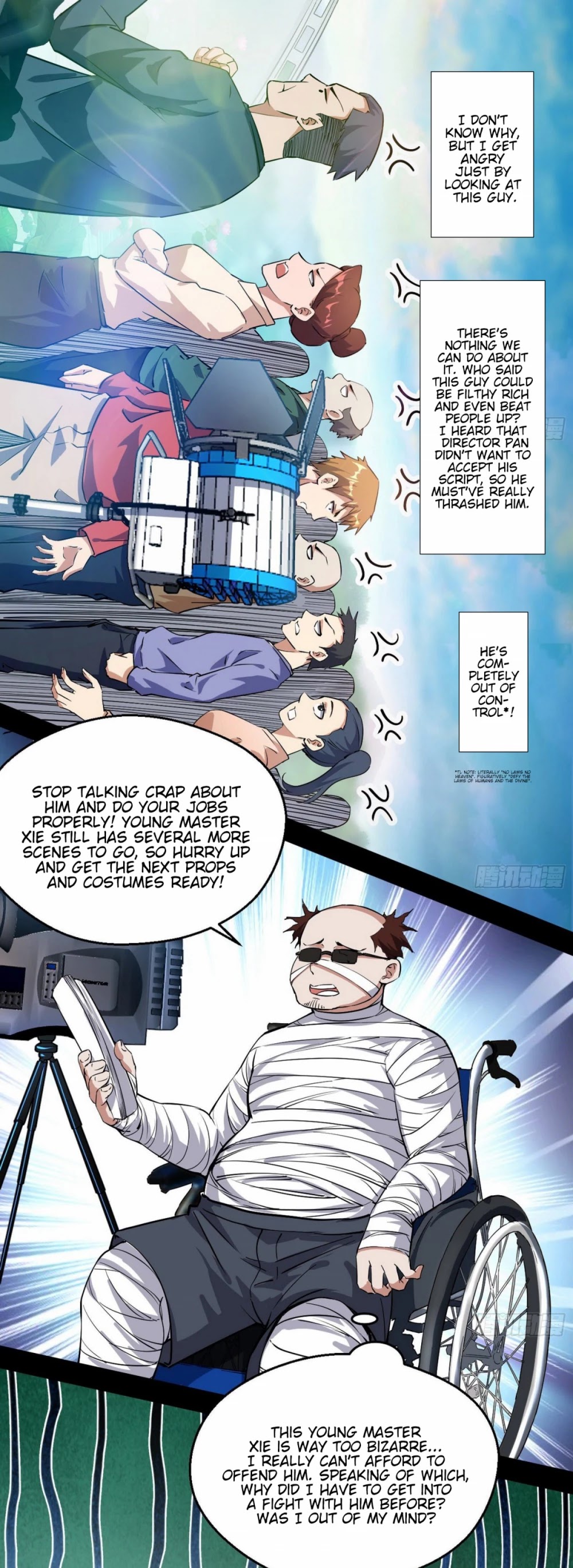 I'm an Evil God Chapter 97 page 25 - Chapter 97: Flirting With Cyany