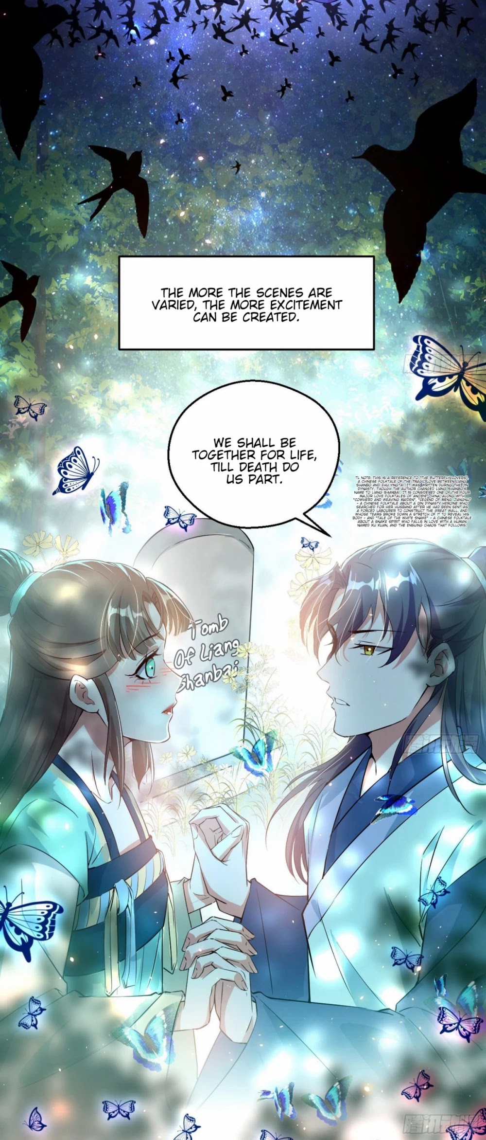 I'm an Evil God Chapter 97 page 28 - Chapter 97: Flirting With Cyany