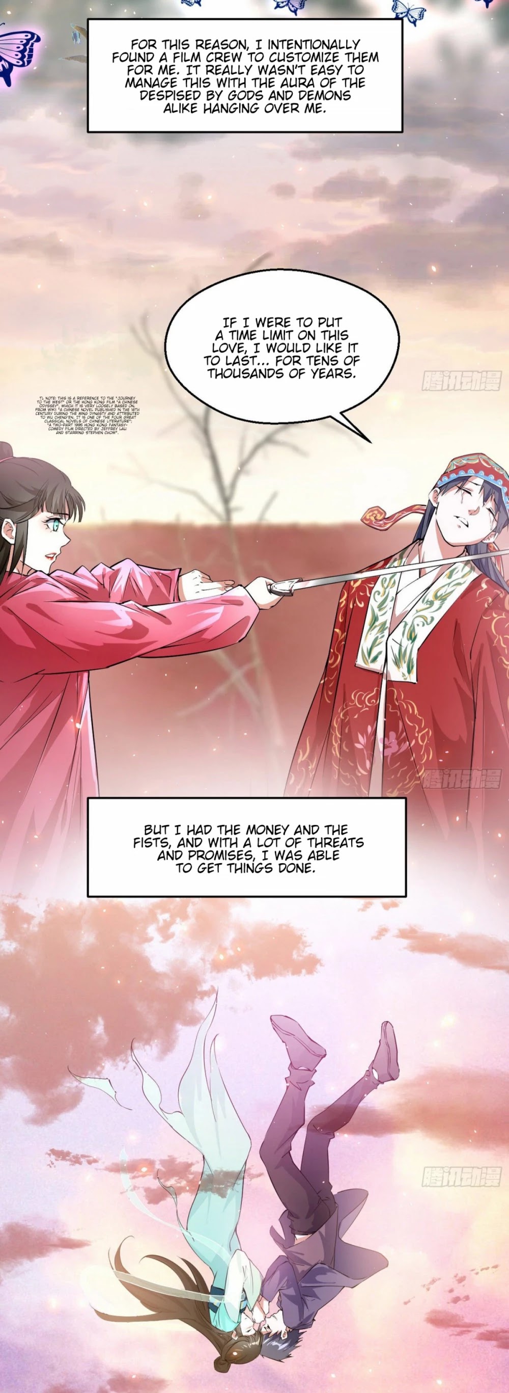 I'm an Evil God Chapter 97 page 29 - Chapter 97: Flirting With Cyany