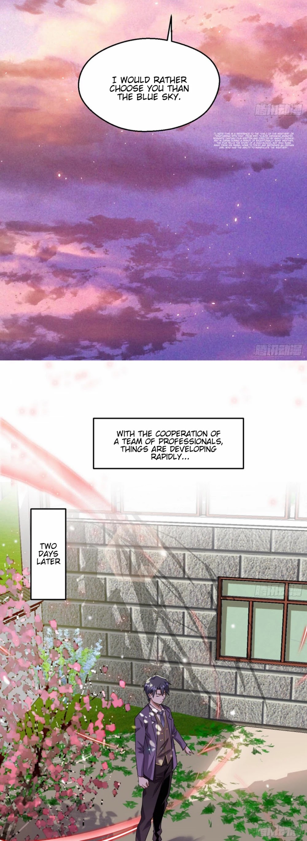 I'm an Evil God Chapter 97 page 30 - Chapter 97: Flirting With Cyany