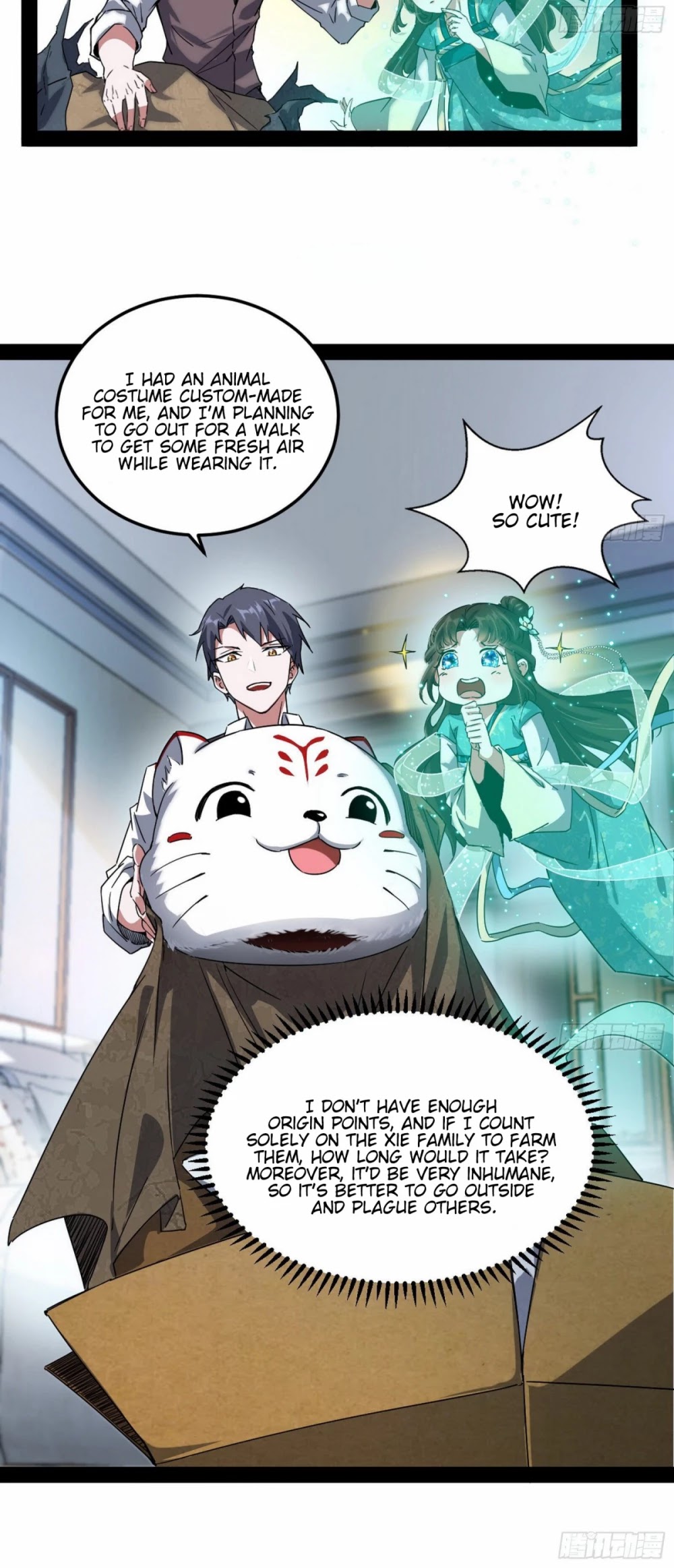 I'm an Evil God Chapter 98 page 6 - Chapter 98: I’ve Reached The Entry-level Of The 8 Difficulties Demonic Technique