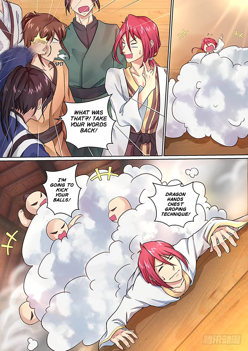 I'm An Overlord Chapter 12 page 8 - Chapter 12: Ok! I'll roll on the floor!