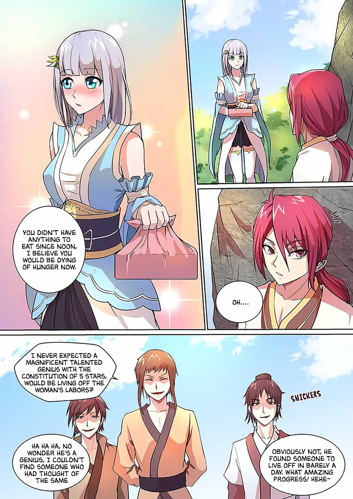 I'm An Overlord Chapter 8 page 5 - Chapter 8: Nine Stars rattles the skies!