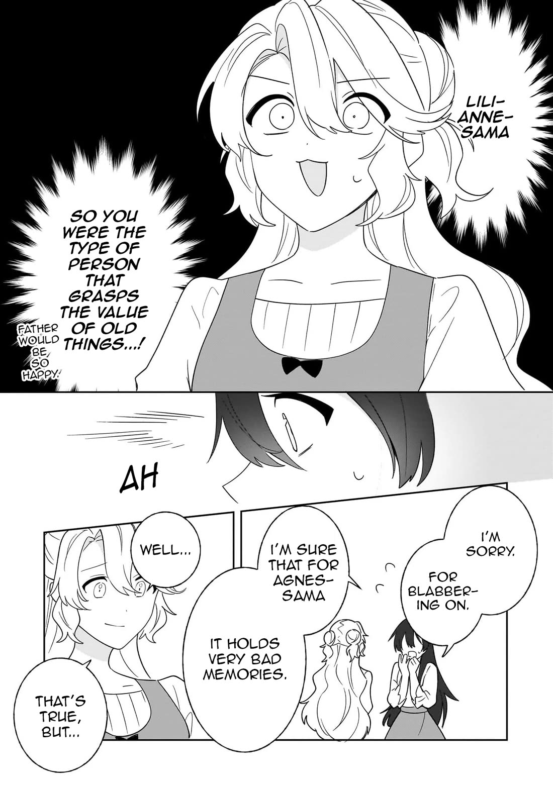 I'm an Unfashionable Lady, but When I Helped a Villainous Young Lord He Ended up Liking Me Chapter 19.5 page 5 - Chapter 19.5: Deceived Lady, Feeling History