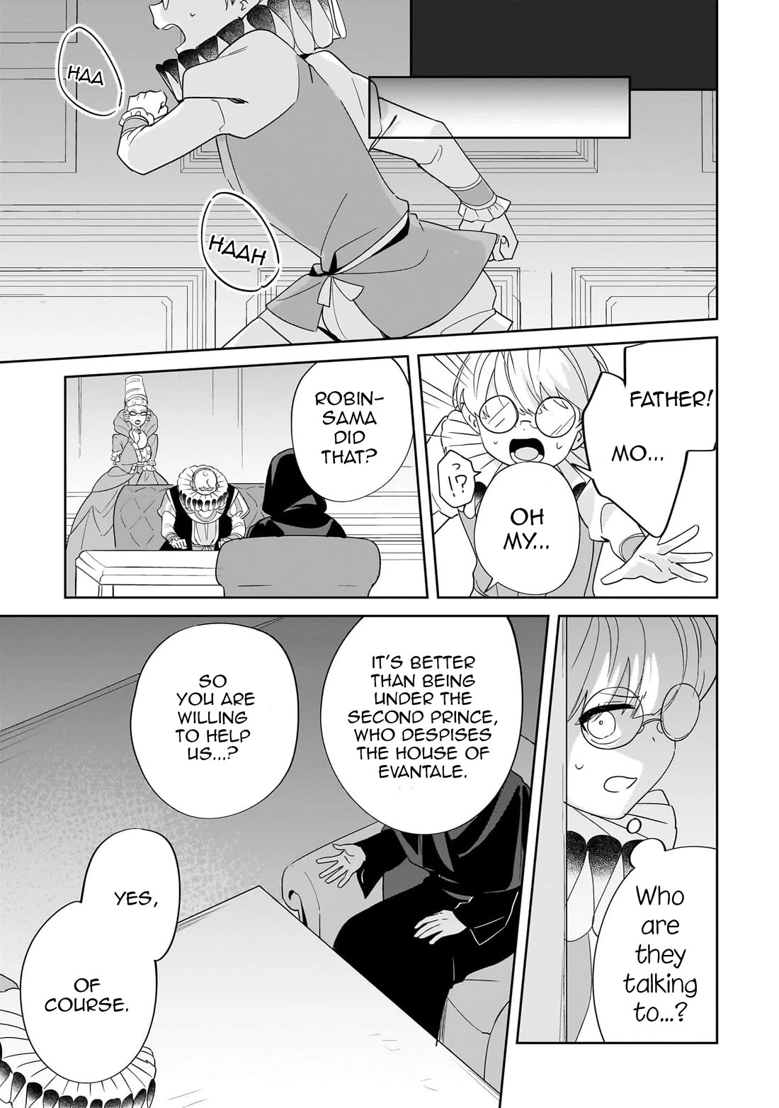 I'm an Unfashionable Lady, but When I Helped a Villainous Young Lord He Ended up Liking Me Chapter 19 page 21 - Chapter 19: The Unfashionable Lady and the Moving Black Shadow
