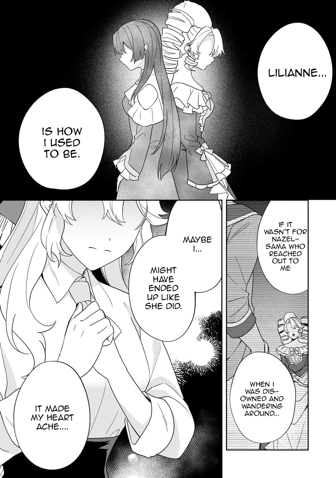 I'm an Unfashionable Lady, but When I Helped a Villainous Young Lord He Ended up Liking Me Chapter 19 page 4 - Chapter 19: The Unfashionable Lady and the Moving Black Shadow