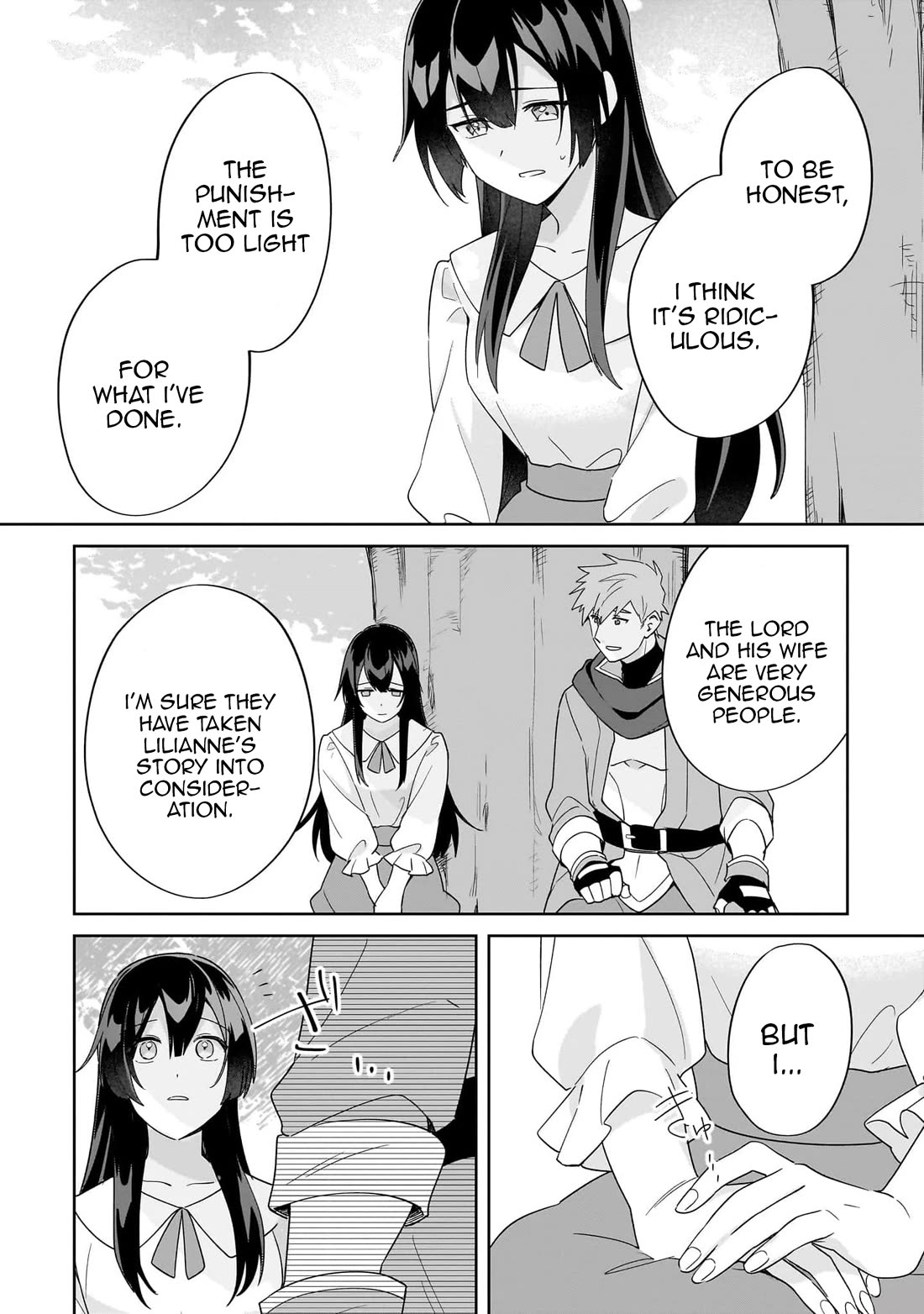 I'm an Unfashionable Lady, but When I Helped a Villainous Young Lord He Ended up Liking Me Chapter 19 page 8 - Chapter 19: The Unfashionable Lady and the Moving Black Shadow