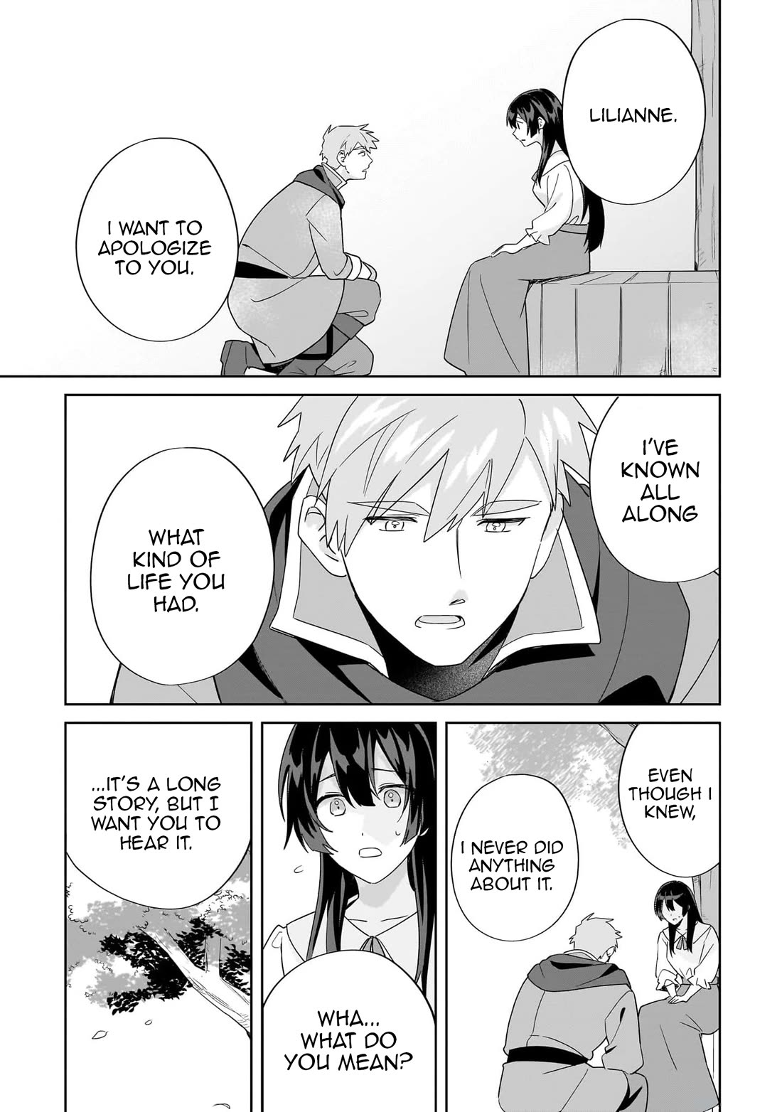 I'm an Unfashionable Lady, but When I Helped a Villainous Young Lord He Ended up Liking Me Chapter 19 page 9 - Chapter 19: The Unfashionable Lady and the Moving Black Shadow