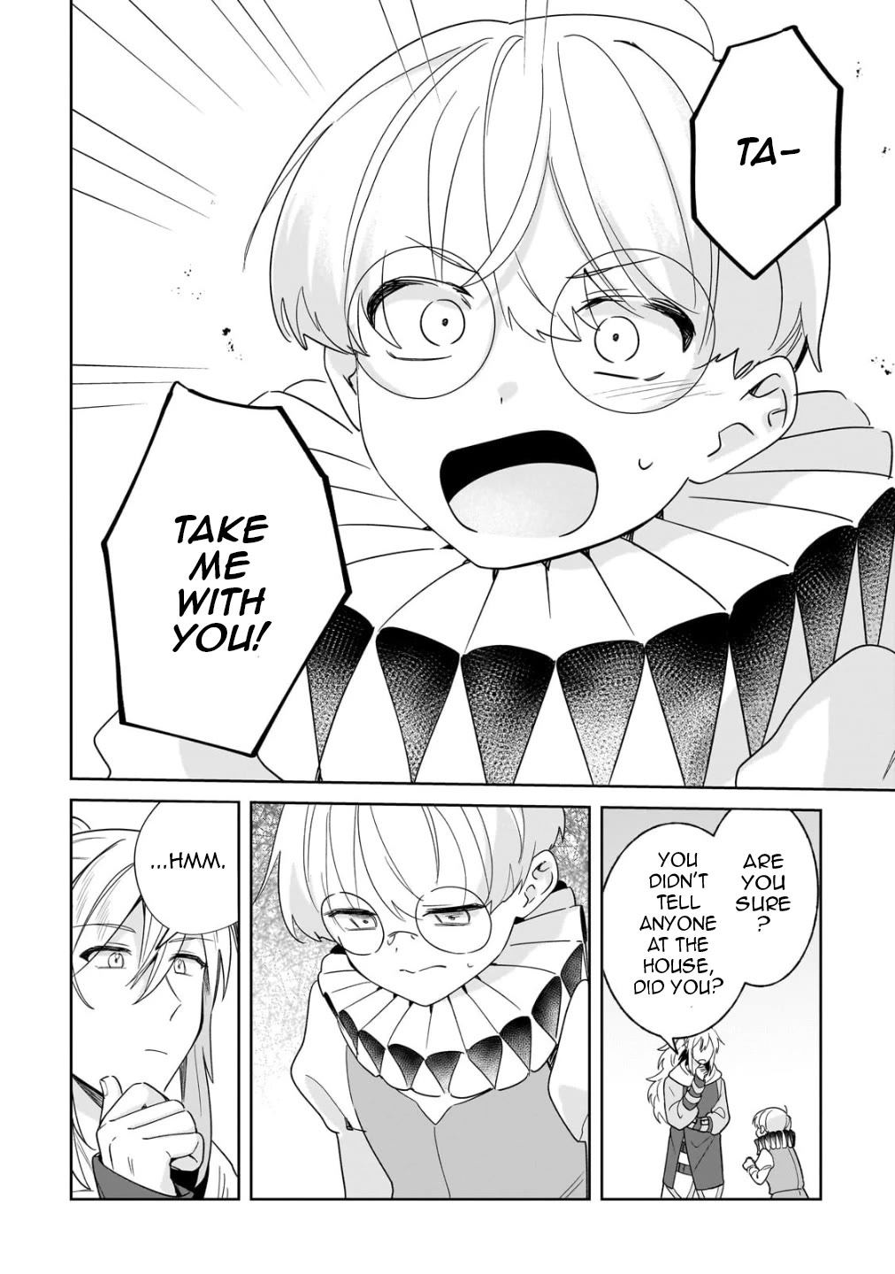 I'm an Unfashionable Lady, but When I Helped a Villainous Young Lord He Ended up Liking Me Chapter 20 page 12 - Chapter 20: Unfashionable Lady and Little Brother’s Tights