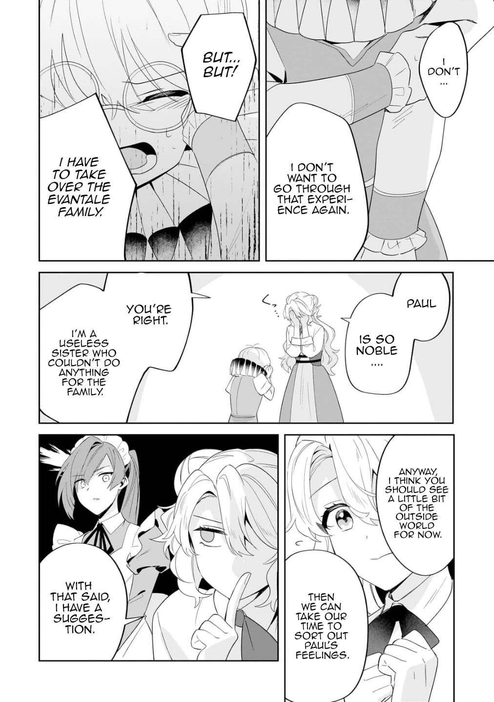 I'm an Unfashionable Lady, but When I Helped a Villainous Young Lord He Ended up Liking Me Chapter 21 page 12 - Chapter 21: Unfashionable Lady and Little Brother’s - Escape Plan