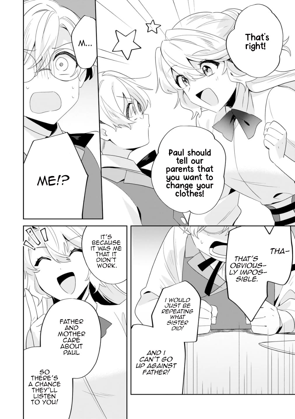 I'm an Unfashionable Lady, but When I Helped a Villainous Young Lord He Ended up Liking Me Chapter 21 page 18 - Chapter 21: Unfashionable Lady and Little Brother’s - Escape Plan