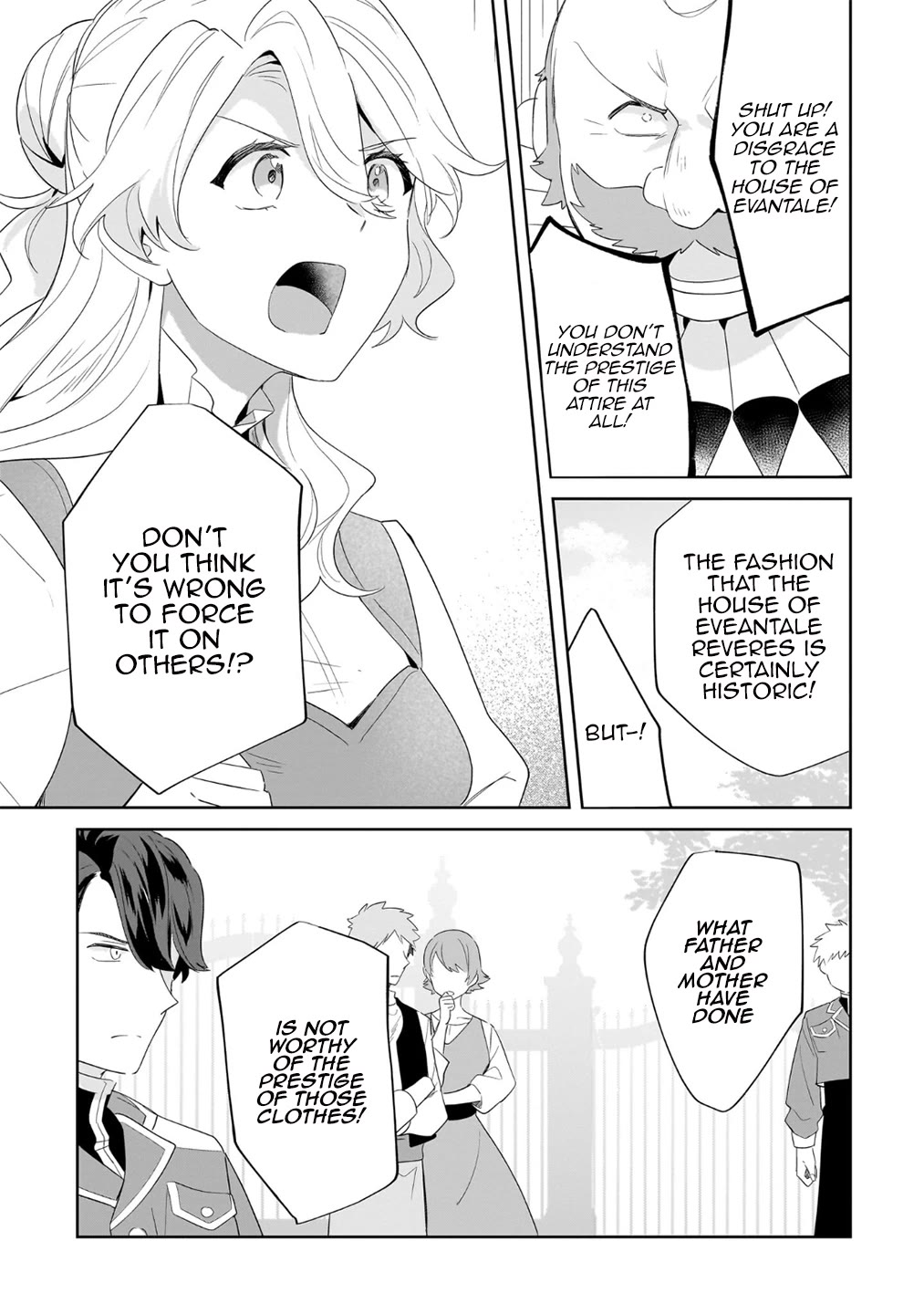 I'm an Unfashionable Lady, but When I Helped a Villainous Young Lord He Ended up Liking Me Chapter 22 page 23 - Chapter 22: The Evantale Family Raid and the Unfashionable Lady