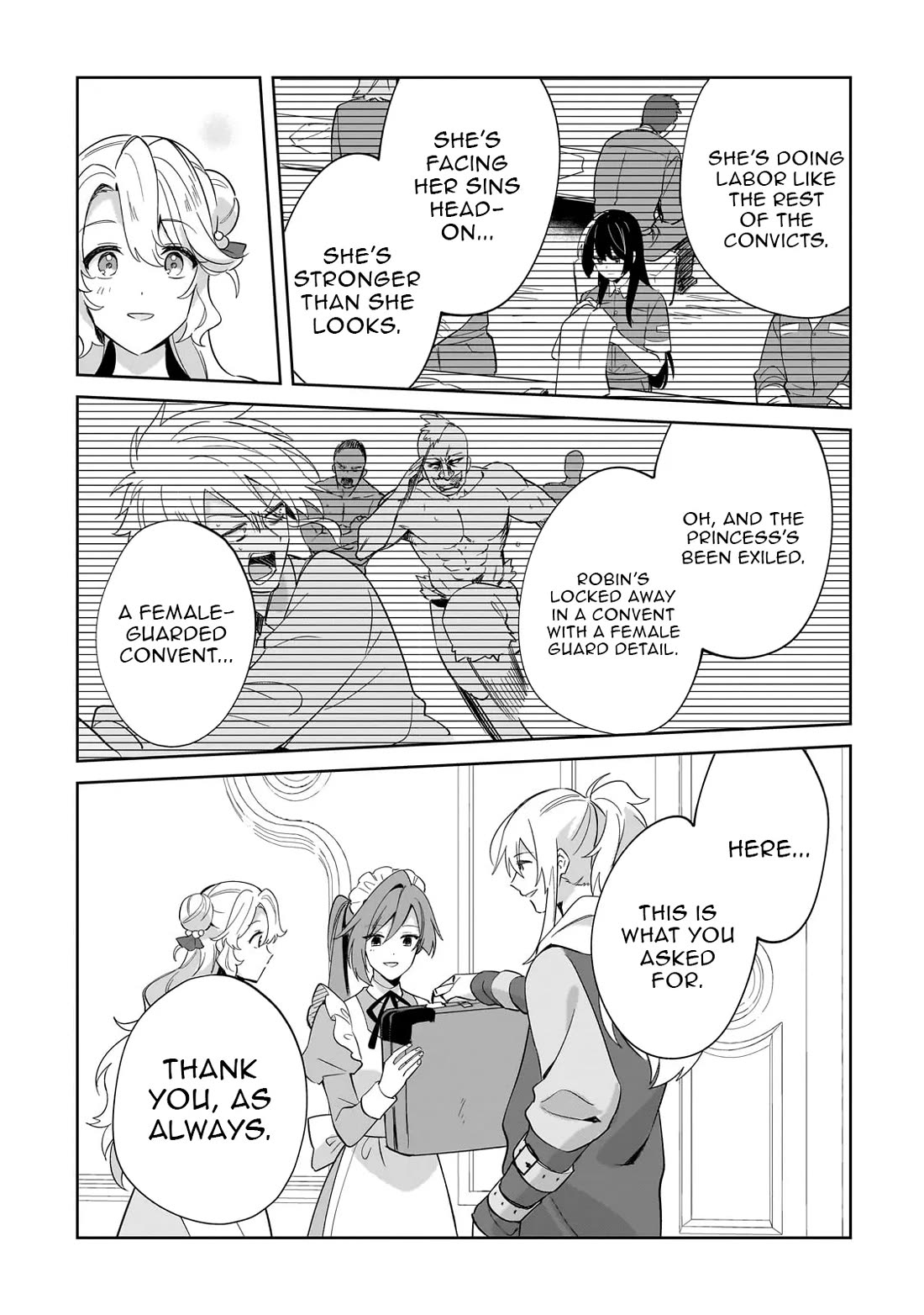 I'm an Unfashionable Lady, but When I Helped a Villainous Young Lord He Ended up Liking Me Chapter 29 page 13 - Chapter 29
