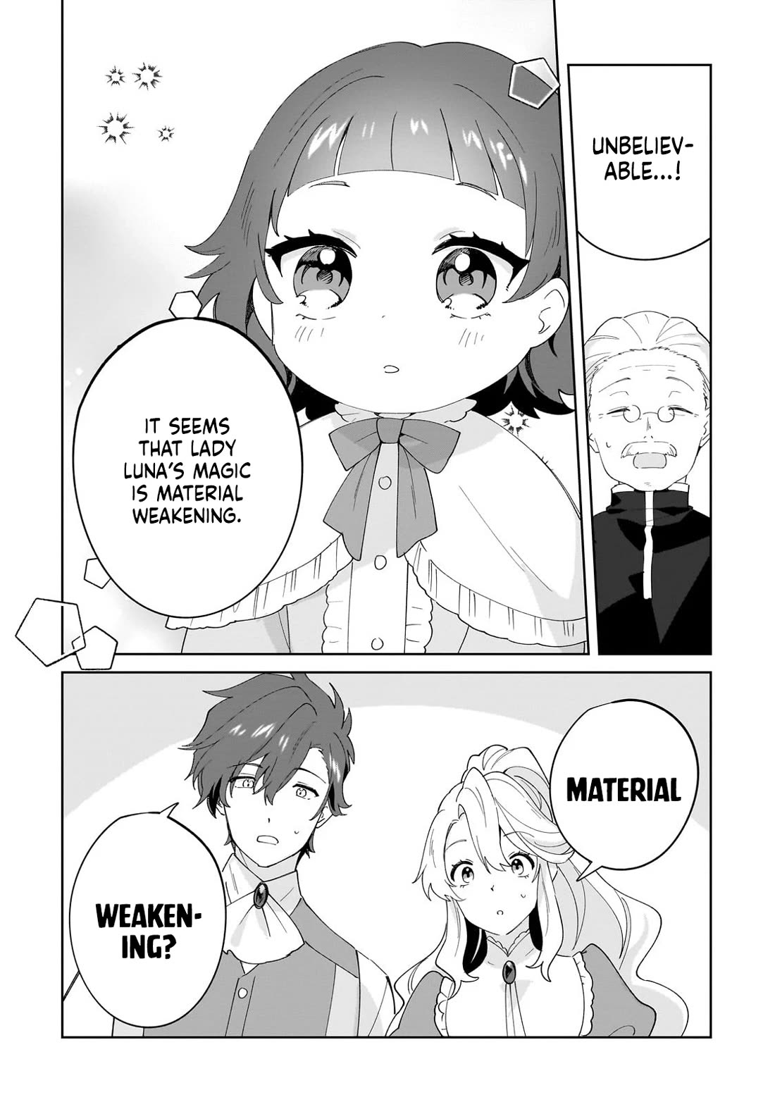 I'm an Unfashionable Lady, but When I Helped a Villainous Young Lord He Ended up Liking Me Chapter 33 page 2 - Chapter 33: Unfashionable Lady and Opposite Magic