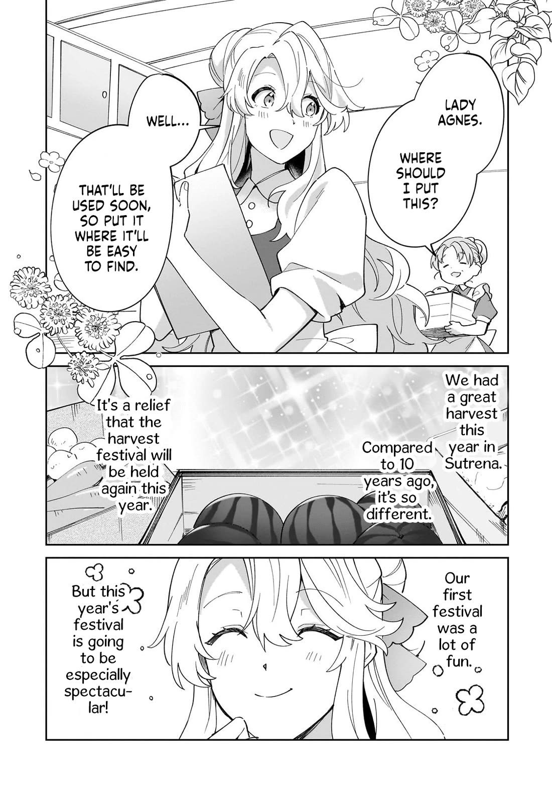 I'm an Unfashionable Lady, but When I Helped a Villainous Young Lord He Ended up Liking Me Chapter 34 page 9 - Chapter 34: Unfashionable Lady and the Harvest Festival Preparations