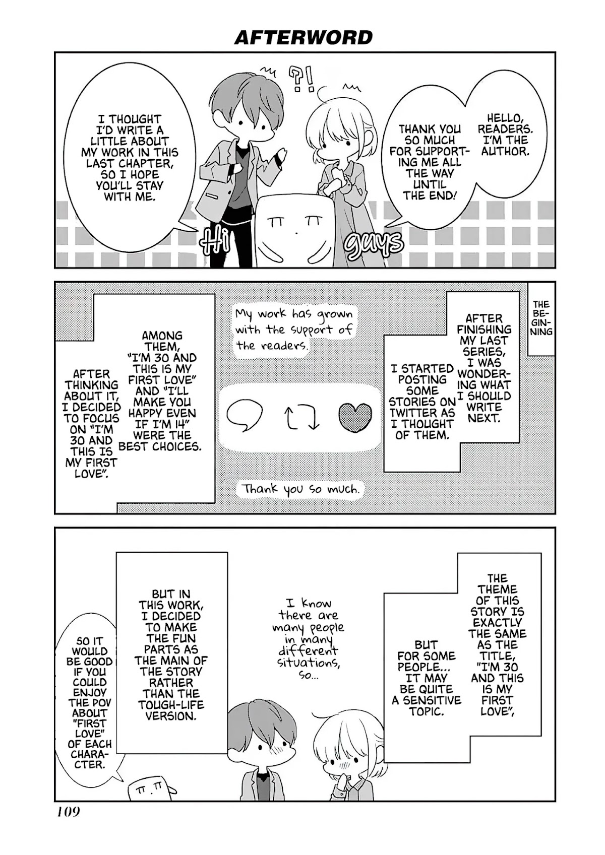 I'm Around Thirty And Finally In Love Chapter 58.5 page 3 - Chapter 58.5: Extras