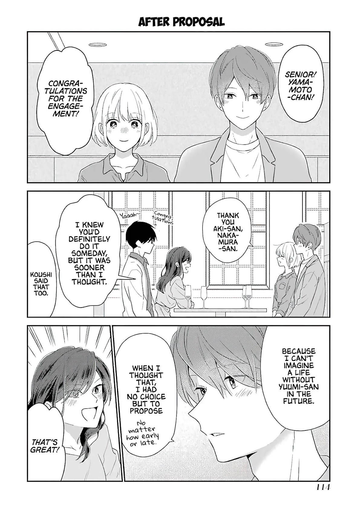 I'm Around Thirty And Finally In Love Chapter 58.5 page 8 - Chapter 58.5: Extras