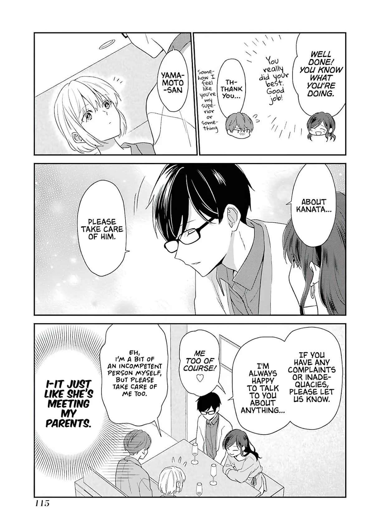 I'm Around Thirty And Finally In Love Chapter 58.5 page 9 - Chapter 58.5: Extras