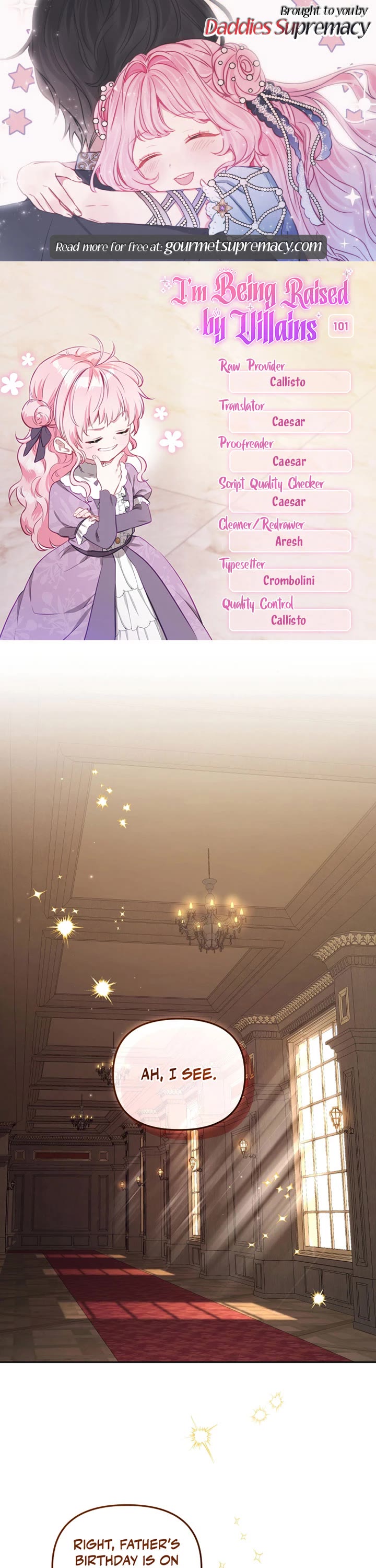I'm Being Raised by Villains Chapter 101 page 1 - Chapter 101
