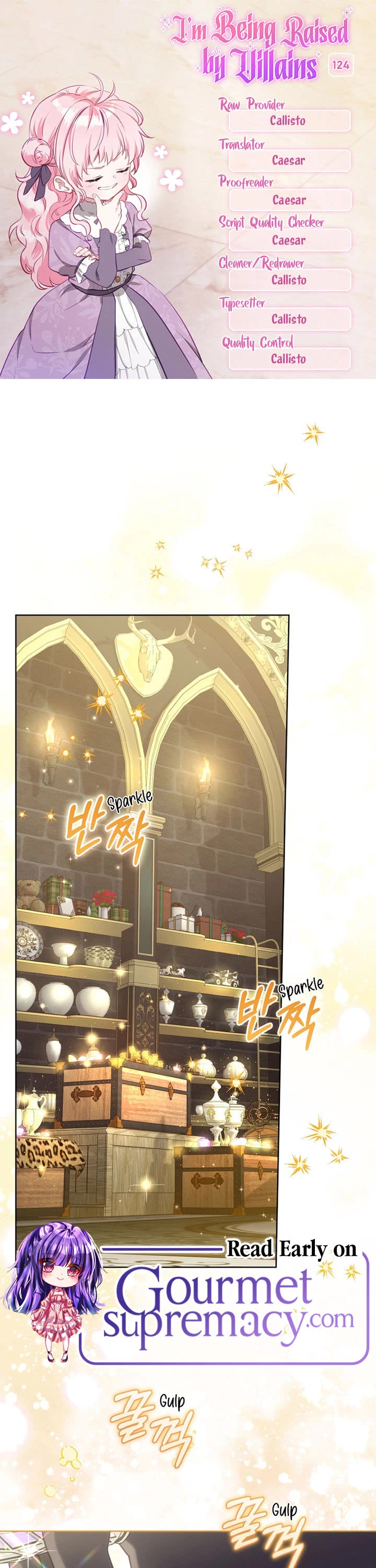 I'm Being Raised by Villains Chapter 124 page 1 - Chapter 124