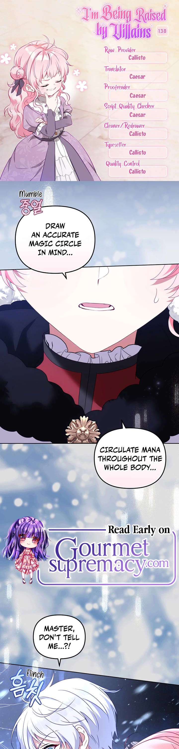 I'm Being Raised by Villains Chapter 138 page 1 - Chapter 138