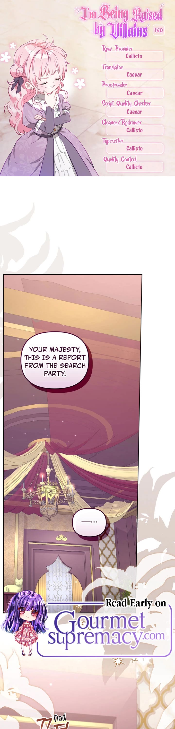 I'm Being Raised by Villains Chapter 140 page 1 - Chapter 140