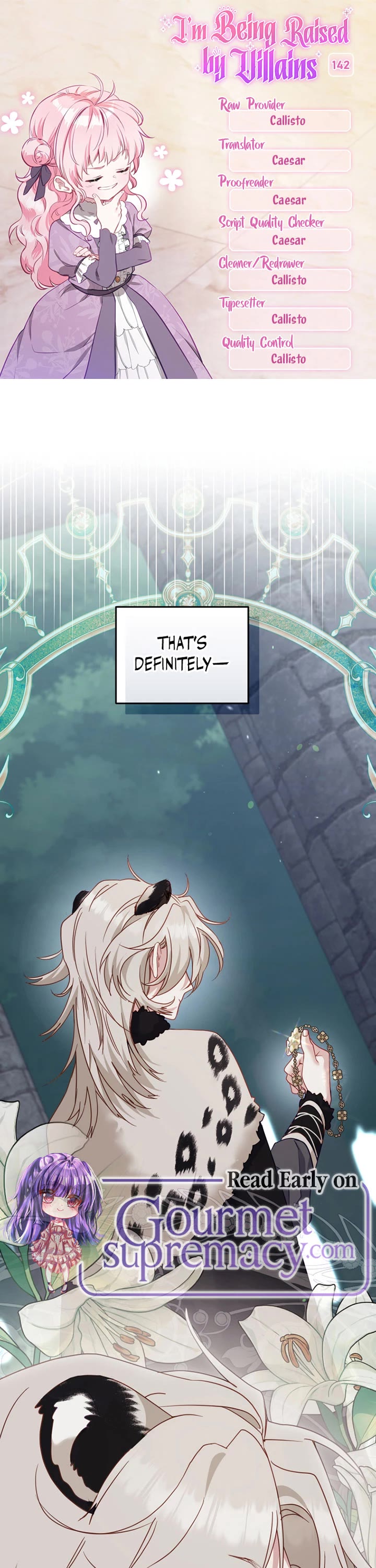 I'm Being Raised by Villains Chapter 142 page 1 - Chapter 142