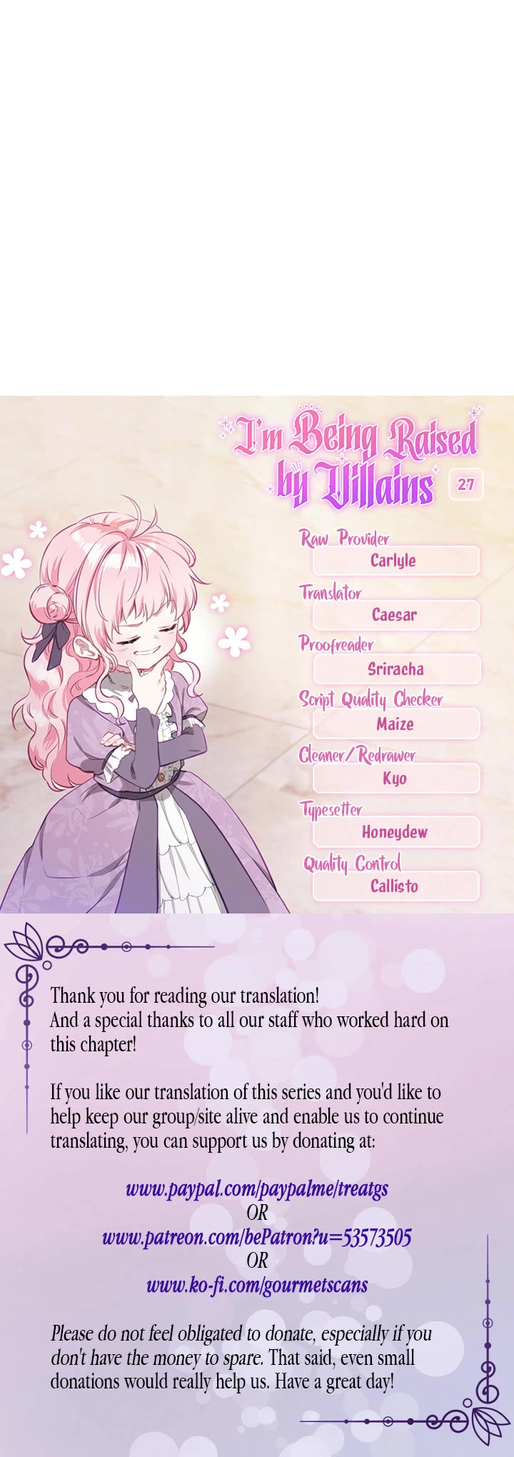 I'm Being Raised by Villains Chapter 27 page 39 - Chapter 27