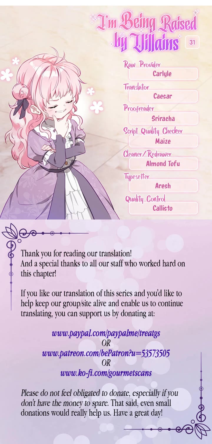I'm Being Raised by Villains Chapter 31 page 44 - Chapter 31