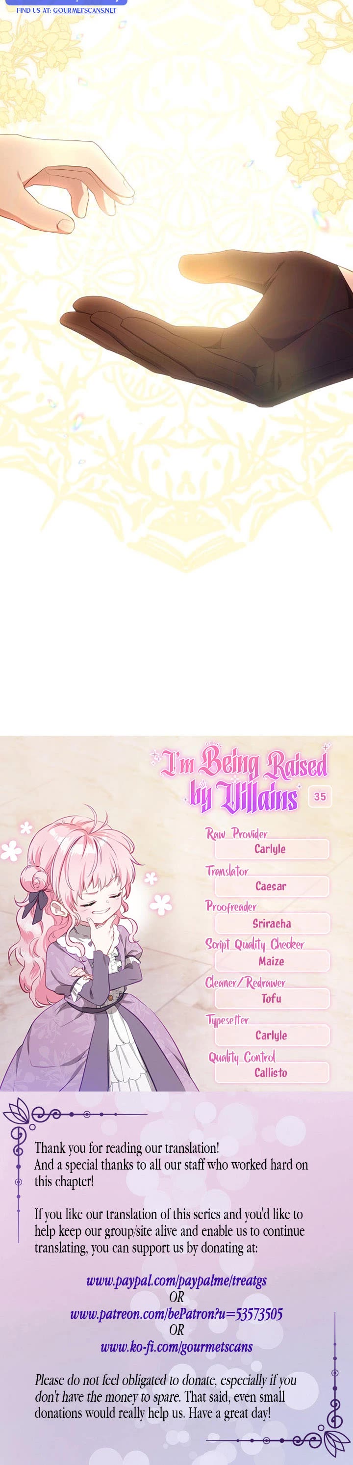 I'm Being Raised by Villains Chapter 35 page 39 - Chapter 35