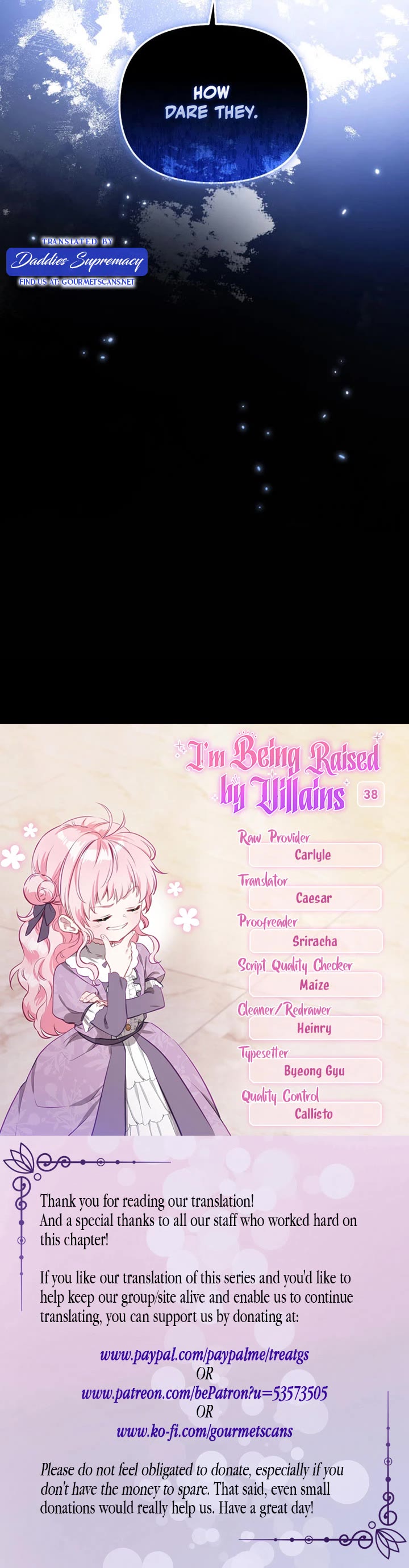 I'm Being Raised by Villains Chapter 38 page 38 - Chapter 38