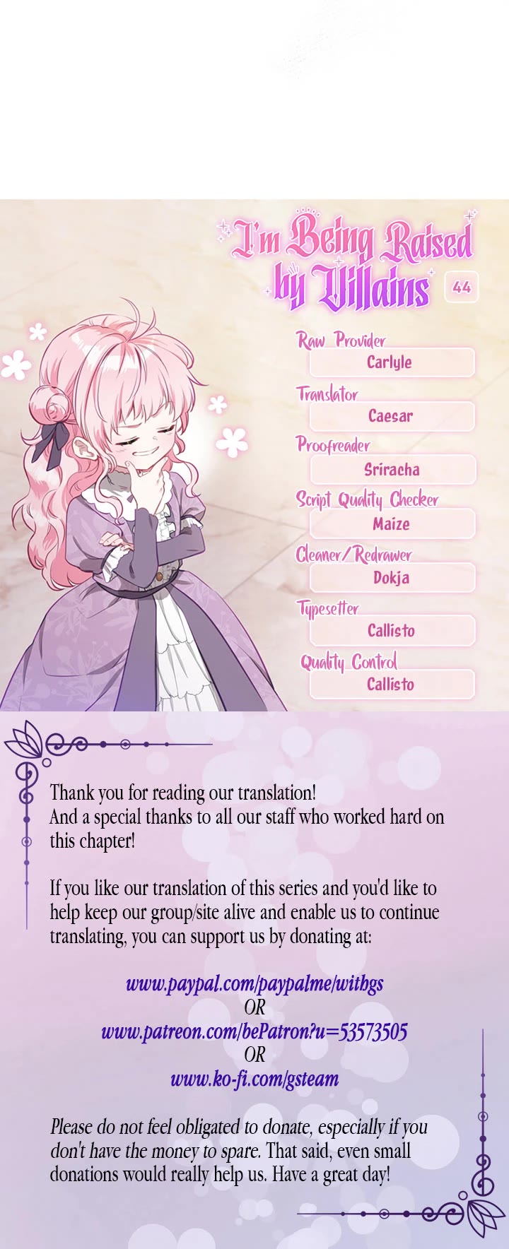 I'm Being Raised by Villains Chapter 44 page 46 - Chapter 44