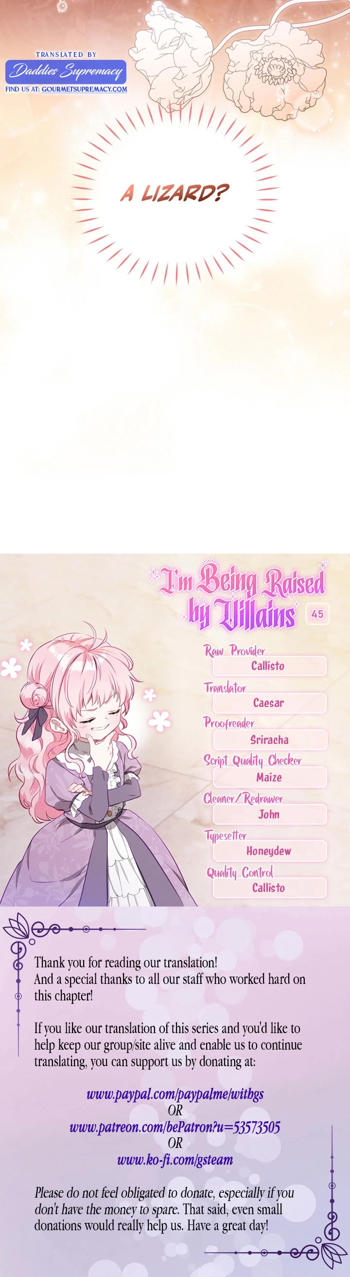 I'm Being Raised by Villains Chapter 45 page 40 - Chapter 45