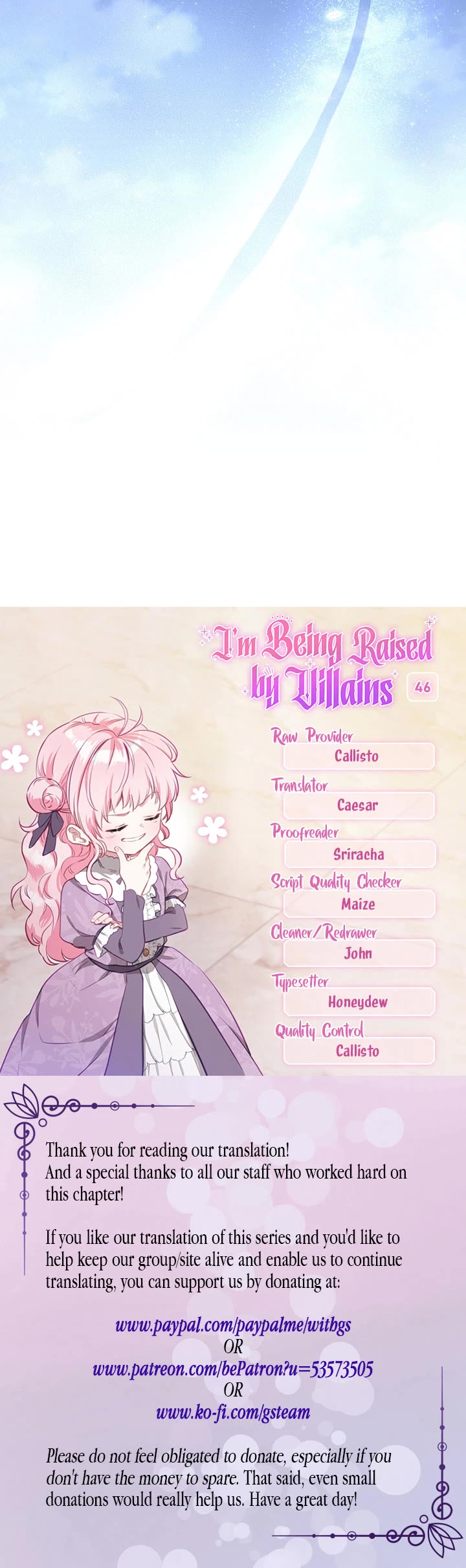 I'm Being Raised by Villains Chapter 46 page 45 - Chapter 46