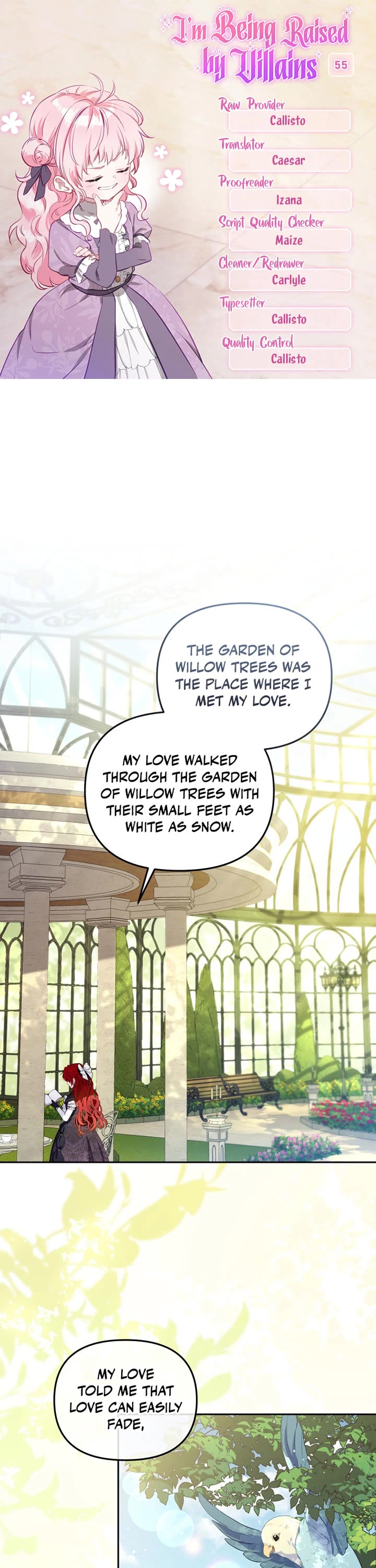 I'm Being Raised by Villains Chapter 55 page 1 - Chapter 55