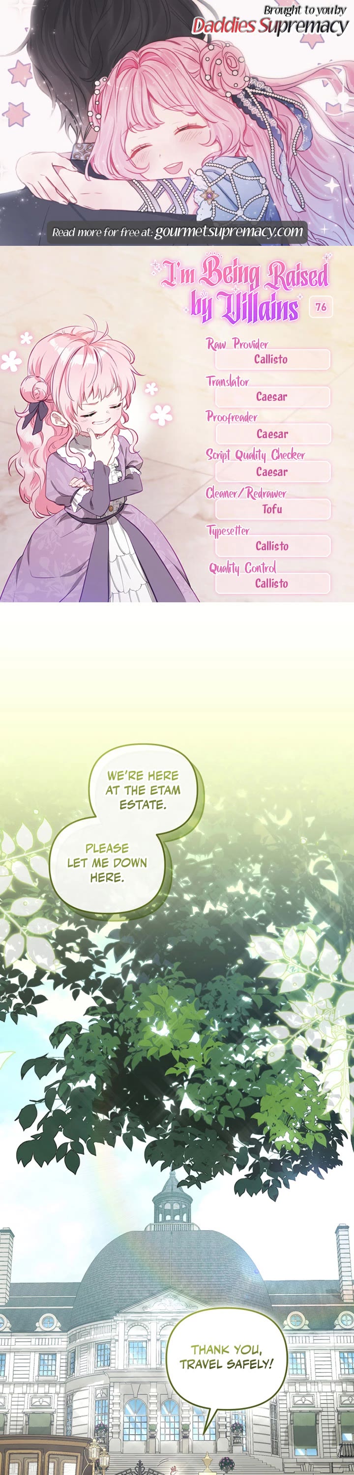I'm Being Raised by Villains Chapter 76 page 1 - Chapter 76