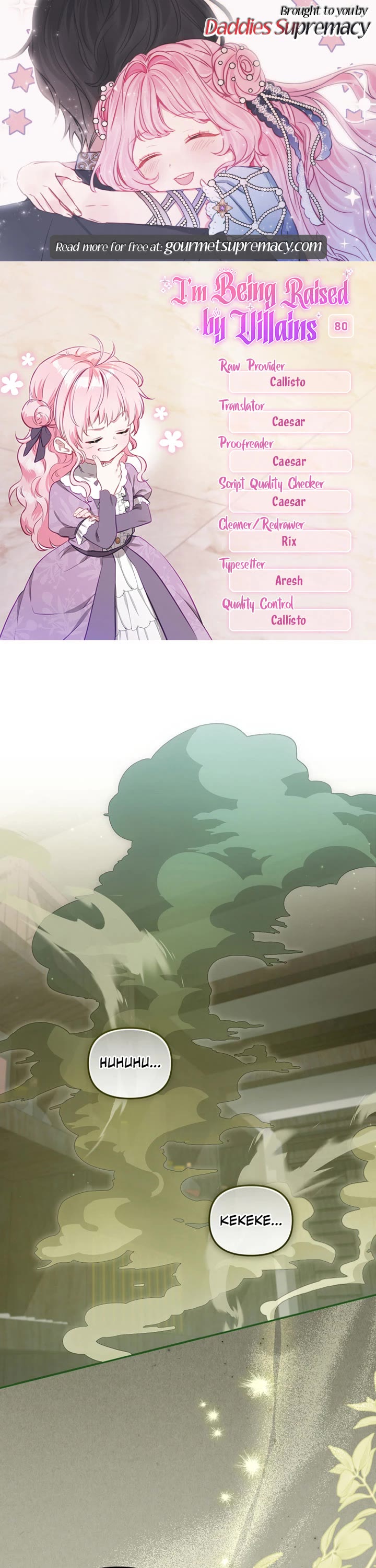 I'm Being Raised by Villains Chapter 80 page 1 - Chapter 80