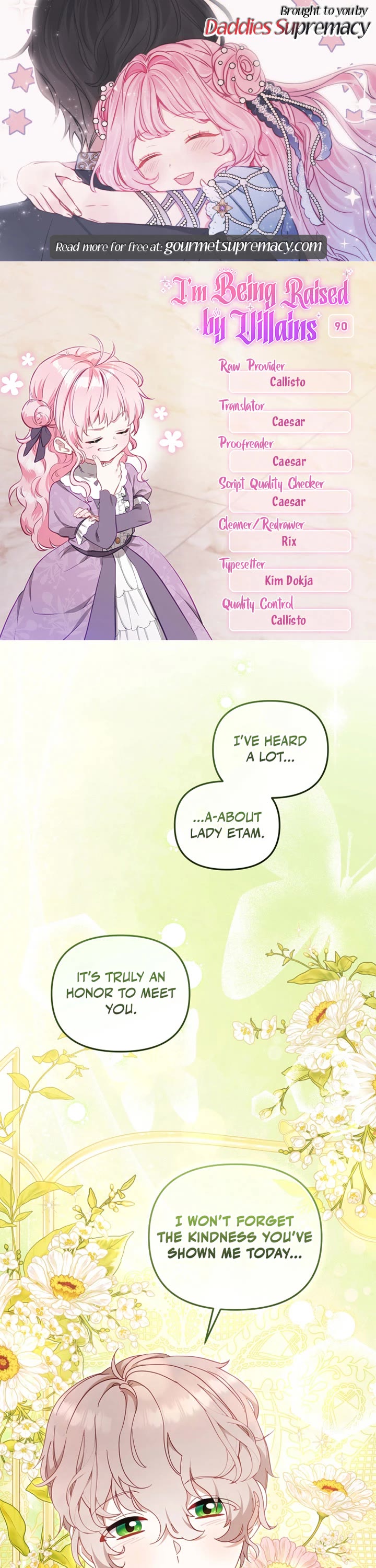 I'm Being Raised by Villains Chapter 90 page 1 - Chapter 90